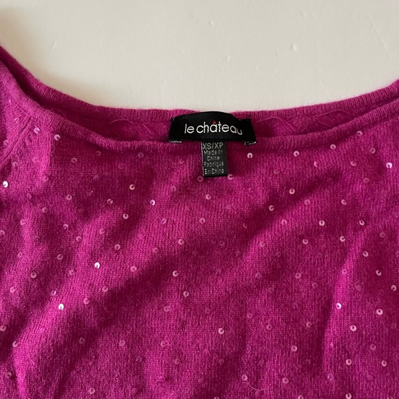 Hot pink sweater - Picture 5 of 6